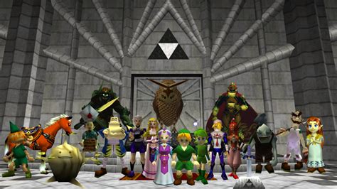 zelda-ocarina-of-time-characters-wallpaper-2 - The GCE