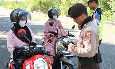 Operasi Keselamatan Rinjani Sat Lantas Polres Bima Jaring