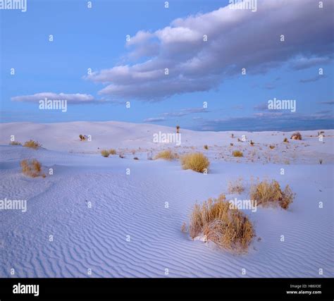 Sand Dunes White Sands National Monument New Mexico Stock Photo Alamy