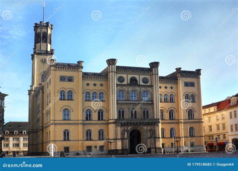 Town hall in Zittau stock image. Image of building, german - 179518685