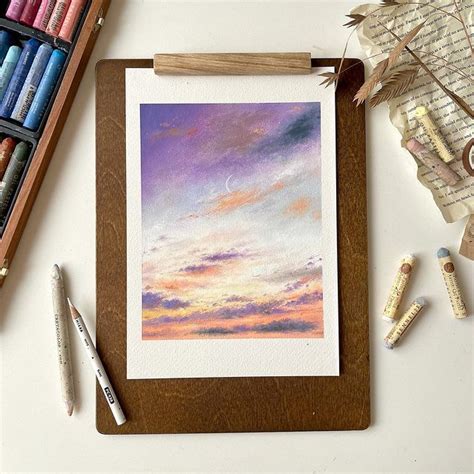 illustrator NIA(@__n.i.a) • Instagram 사진 및 동영상 Oil Pastel Landscape, Oil Pastel Art, Oils, Instagram