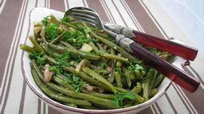 Recette Haricots Verts Aux Lardons Supertoinette