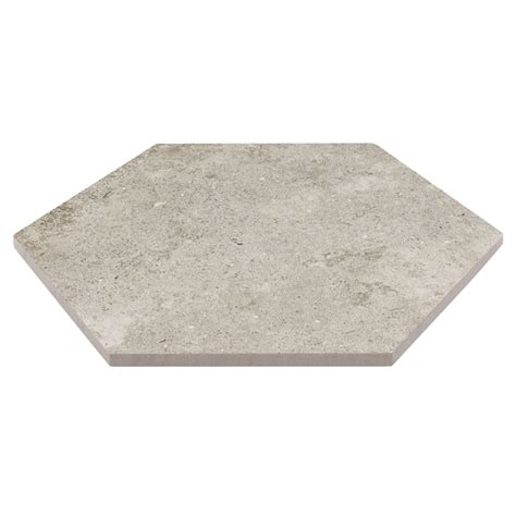 Satori Cosmo Argento 8 In X 10 In Matte Porcelain Hexagon Floor And Wall Tile 044 Sq Ft