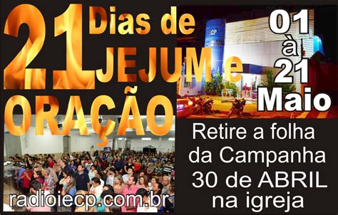 Crist Presbiteriana Dias De Jejum E Ora O Iecp Pastor Afonso