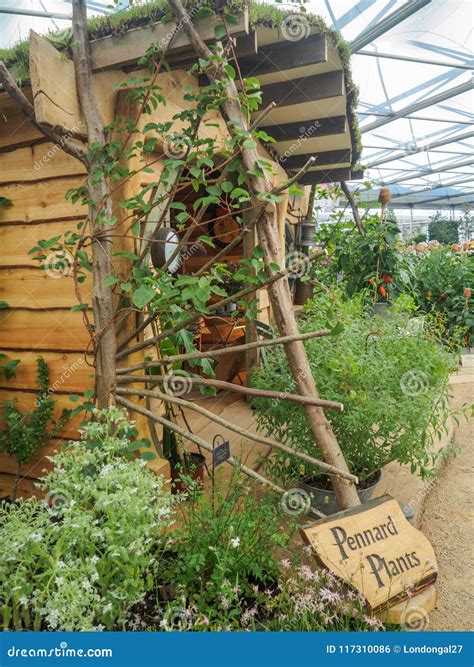 RHS Chelsea Flower Show 2017. a Beautiful Plants and Flowers Display of