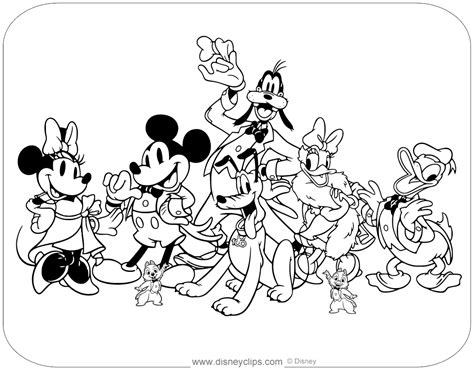 Disneys 100th Anniversary Coloring Pages