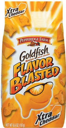 Pepperidge Farm Goldfish Flavor Blasted Xtra Cheddar Baked