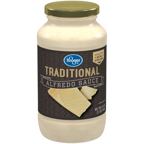 Kroger Traditional Alfredo Sauce Oz Kroger