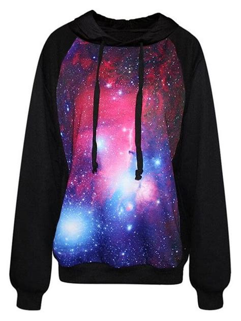 Digital Print Galaxy Hoodie Galaxy Outfit Cool Outfits Galaxy Fashion