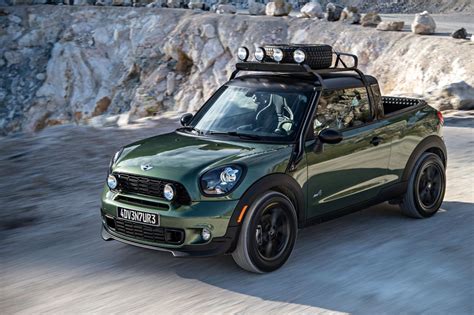 Mini Paceman Pickup Truck Goes Official Has A Snorkel Autoevolution