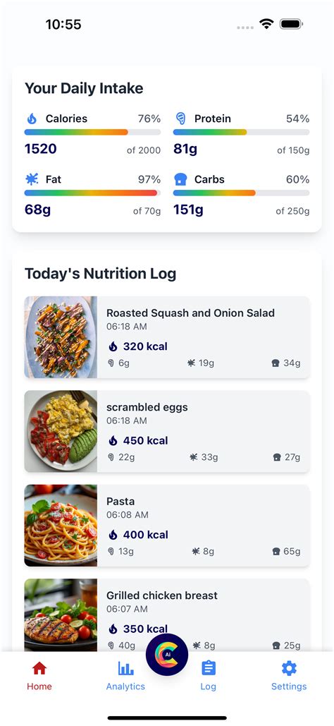 cal track ai  intelligent calorie tracker