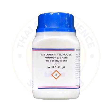 Di Sodium Hydrogen Phosphate Dodecahydrate Thai Pure Science