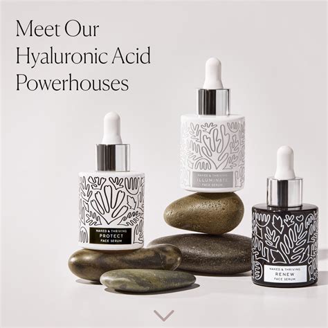 Shop Hyaluronic Acid 💧 Naked And Thriving Skincare