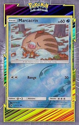 Marcacrin Reverse Sl Invasion Carmin Carte Pokemon Neuve