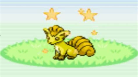 Live Shiny Vulpix After 15284 Res In Leafgreen Evolution Youtube