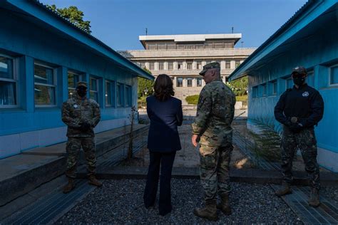 North Korea Tests Missiles Hours After U S Vice President Visits DMZ