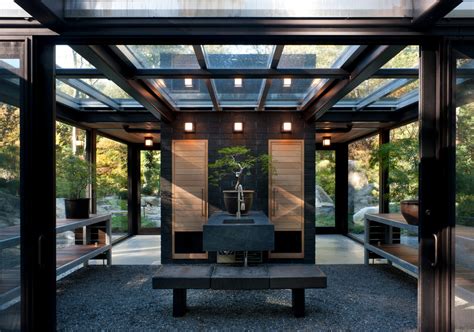 Glass House in the Garden - Modern - Shed - Boston - by Flavin ...