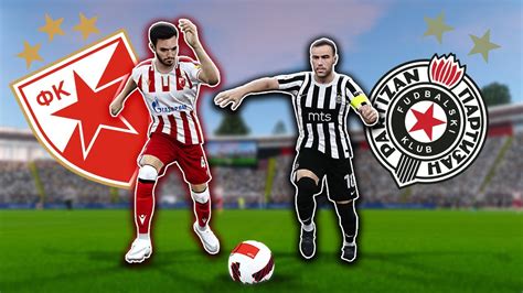 Veciti Derbi Fk Crvena Zvezda Vs Fk Partizan Pes Youtube