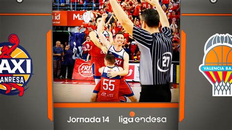 BAXI Manresa Valencia Basket 79 76 RESUMEN Liga Endesa 2019 20