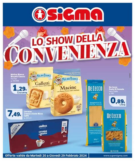 Volantino Sigma Lazio Lo Show Della Convenienza Dal 20 02 2024