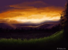 Rolling Hills Sunset Wallpaper - The Wajas Wiki