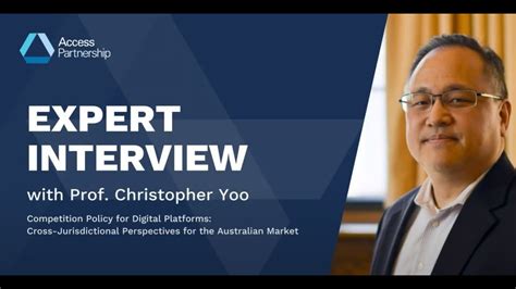 Expert Interview With Prof Christopher Yoo Youtube