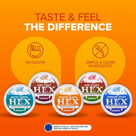 HEX Energy Pouches – Mystic's Energy
