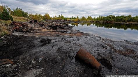 The Most Polluted Lake In The World Located Near Dzerzhinsk · Russia