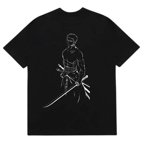 Jual T SHIRT RORONOA ZORO BAJU KAOS ZORO ONE PIECE KAIZOKU GARI