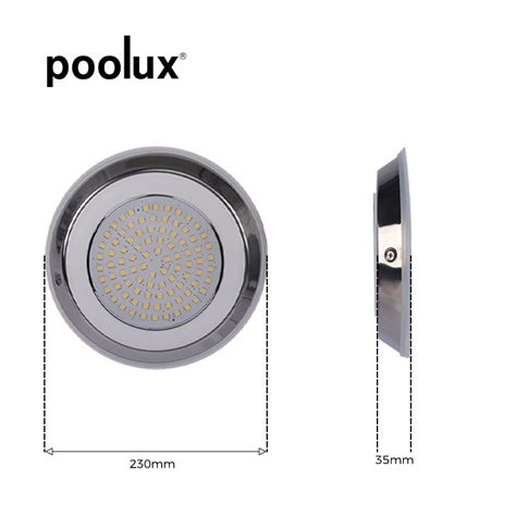 Sideglow Surface Mounted RGB Marine Color Changing Swimming Pool Resin