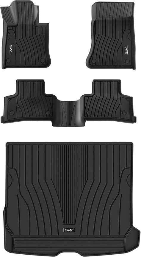 Amazon 3W Floor Mats And Cargo Liner Compatible For Mercedes Benz