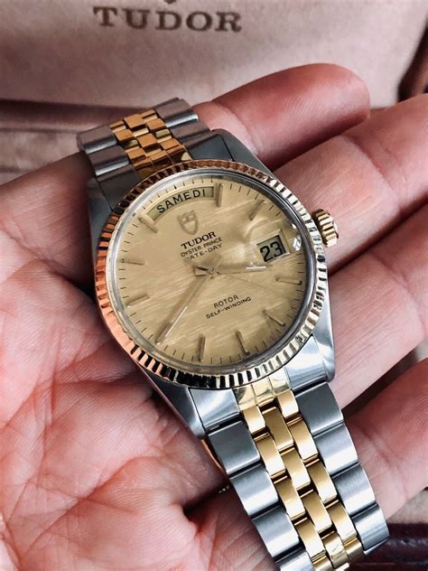 Tudor Rolex Prince Day Date Dial Mens Unisex 34mm Gold Steel Two Tone Watch · 2 150 00 Rolex