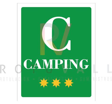 Placa Camping Castilla y Léon Rotuvall