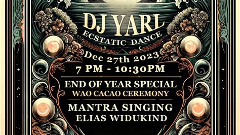 Endoftheyear Special Ecstatic Full Moon Cacao Ceremony Djyarl Hipsy