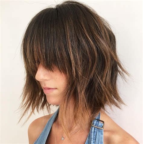 Razored Bob With Bangs Fashionnfreak