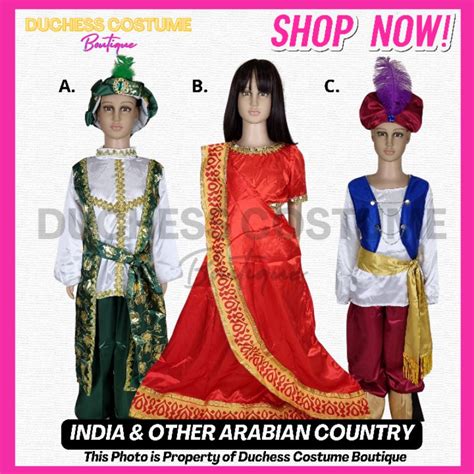 INDIA SAUDI ARABIA United Nations Costume UN Costume for Kids | Shopee Philippines