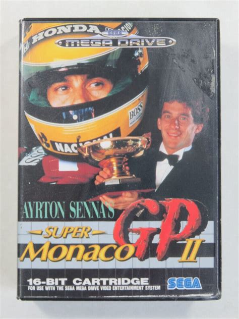 Ayrton Senna S Super Monaco Gp Ii Megadrive Pal Prix Photo