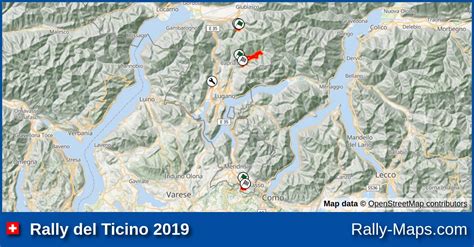 Streckenverlauf Rally Del Ticino Srm Rallyekarte De