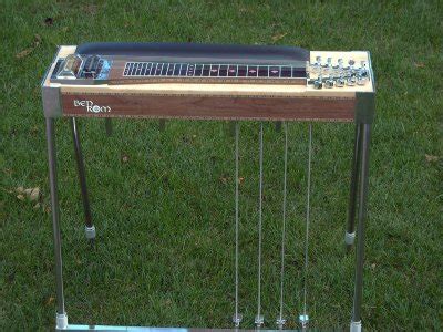 Carter Pedal Steel Strings With George L Pickups Lap Steel Guitar