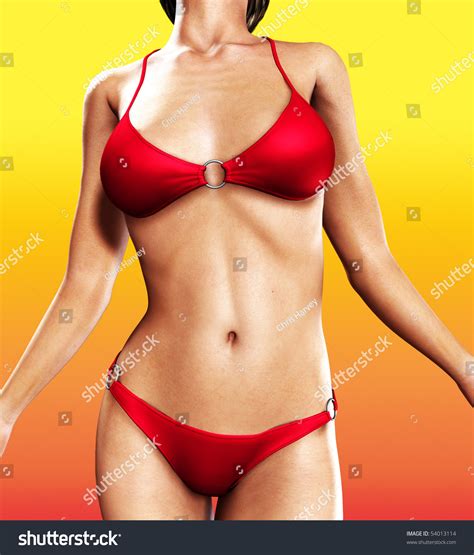 Sexy Female Body Bikini Stock Illustration Shutterstock