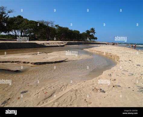 Mouth of a river Stock Photo - Alamy