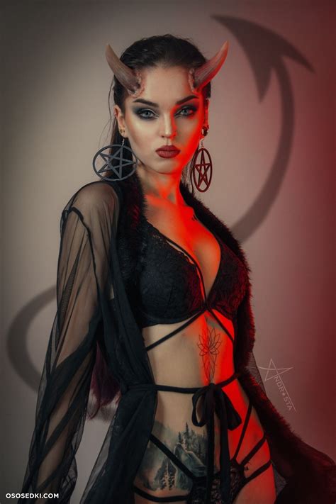 An Asta Halloween Devil Patreon Erotic Set Naked Cosplay Asian 22