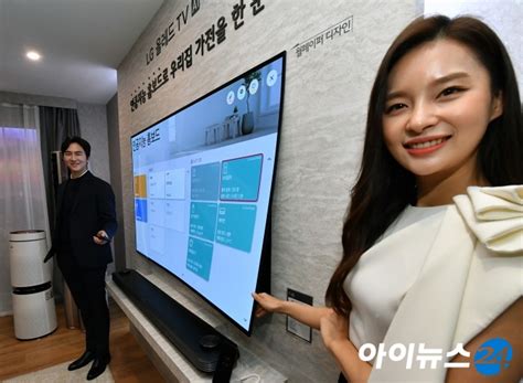 포토 Lg 2세대 Ai 알파9 더 강력해진 신형 올레드 Tv 발표