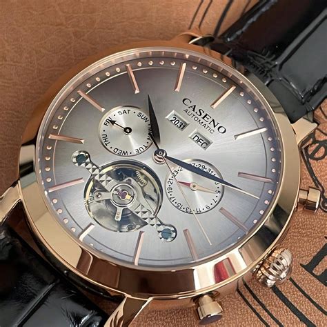 Caseno Caseno Reloj Mec Nico Tourbillon Con Calendario Perpetuo