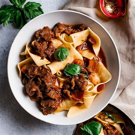 Pappardelle Met Italiaans Stoofvlees Recept Smulweb Nl Onderdeel Jumbo