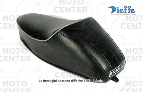 Selle Bosse Noir Mono Place Piaggio Vespa Special V B T