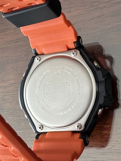 CASIO G Shock Gravitymaster GA 1000 Neon Illuminator Rescue Orange EBay