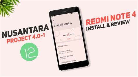 Android 12 Nusantara Project 4 0 1 For Redmi Note 4 Antutu Score