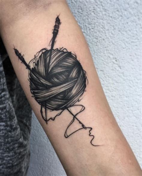 Knitting Tattoo Ideas Gaynaernest