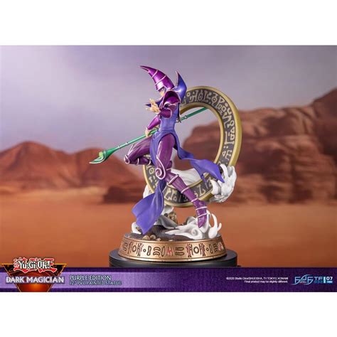 Dark Magician Yu Gi Oh Purple Edition First Figures Pvc Statue